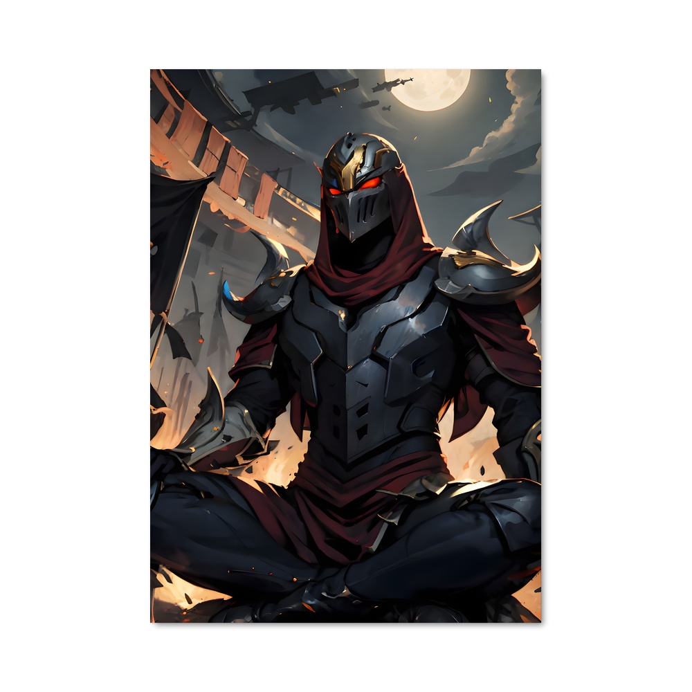 Poster Zed en Rouge